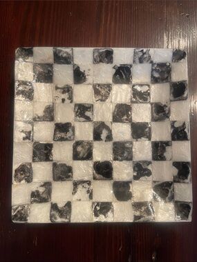 Mackenzie Childs capriz catchall tray courtly check
